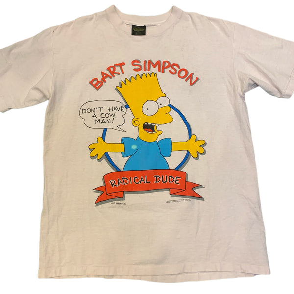1989 Bart Simpson "Radical Dude" Tee