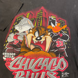 1997 Chicago Bulls Looney Tunes Tee
