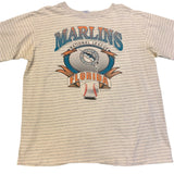 1991 Florida Marlins Striped Tee