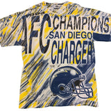 1994 San Diego Chargers AOP Tee