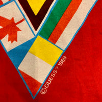 90s GUESS Multi-Flag Tee